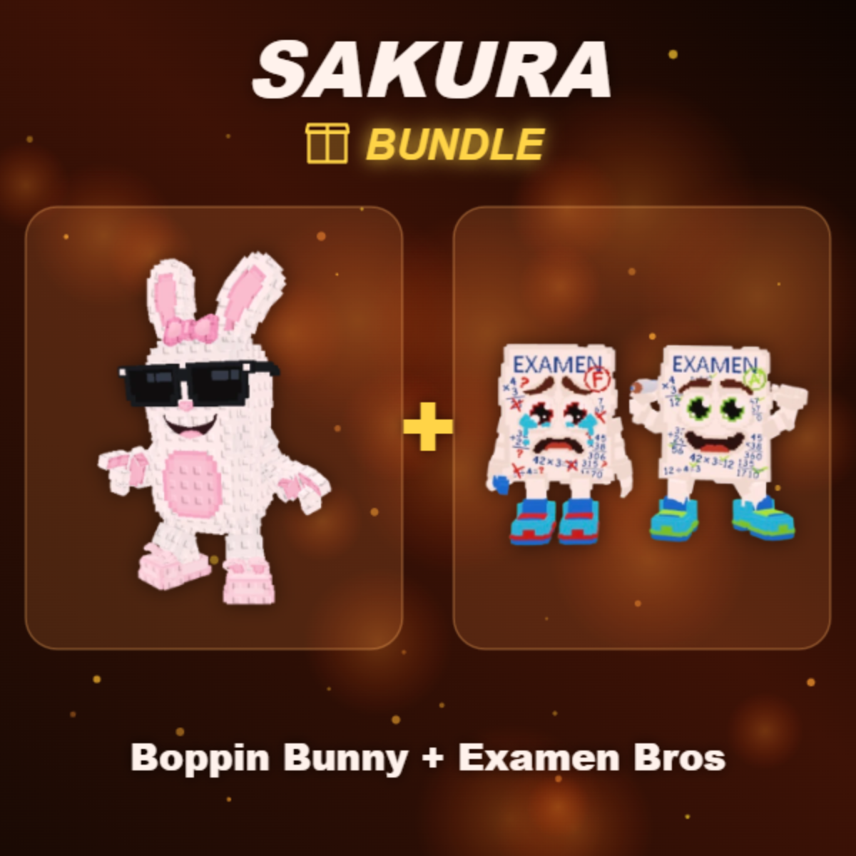 📦 BUNDLE ⭐ Boppin Bunny + Examen Bros ⭐