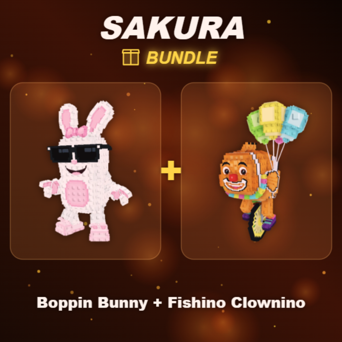📦 BUNDLE ⭐ Boppin Bunny + Fishino Clownino ⭐