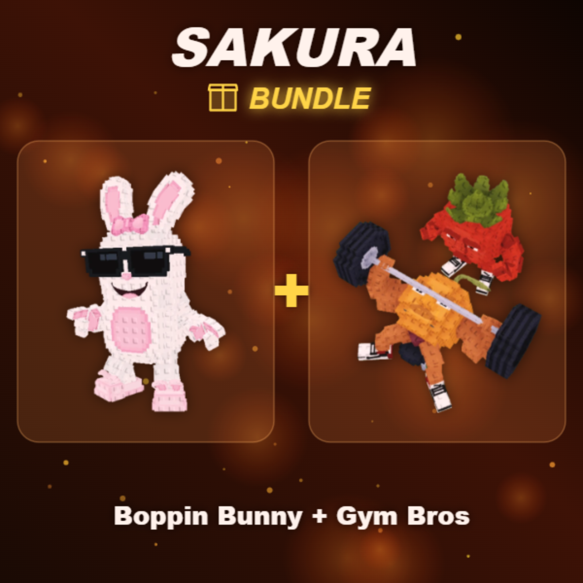 📦 BUNDLE ⭐ Boppin Bunny + Gym Bros ⭐