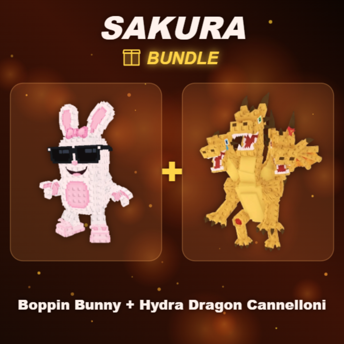 📦 BUNDLE ⭐ Boppin Bunny + Hydra Dragon Cannelloni ⭐