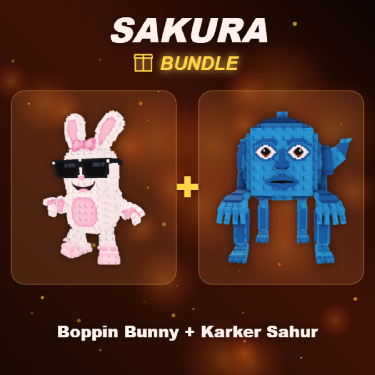 📦 BUNDLE ⭐ Boppin Bunny + Karker Sahur ⭐