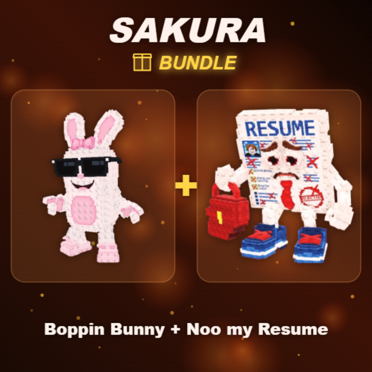 📦 BUNDLE ⭐ Boppin Bunny + Noo my Resume ⭐