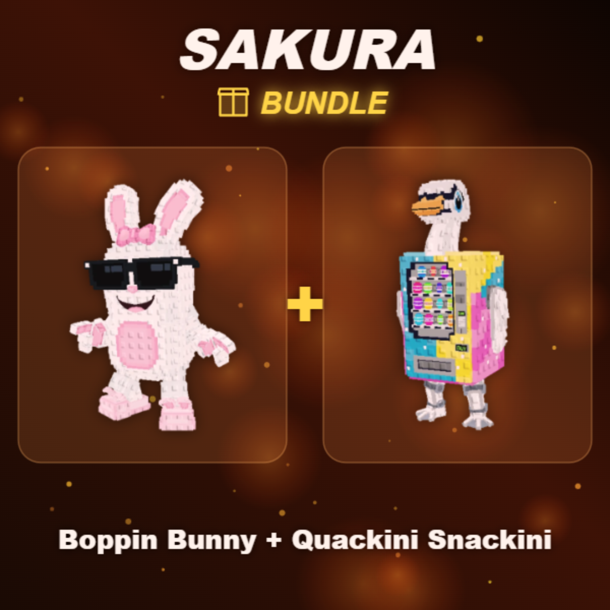 📦 BUNDLE ⭐ Boppin Bunny + Quackini Snackini ⭐