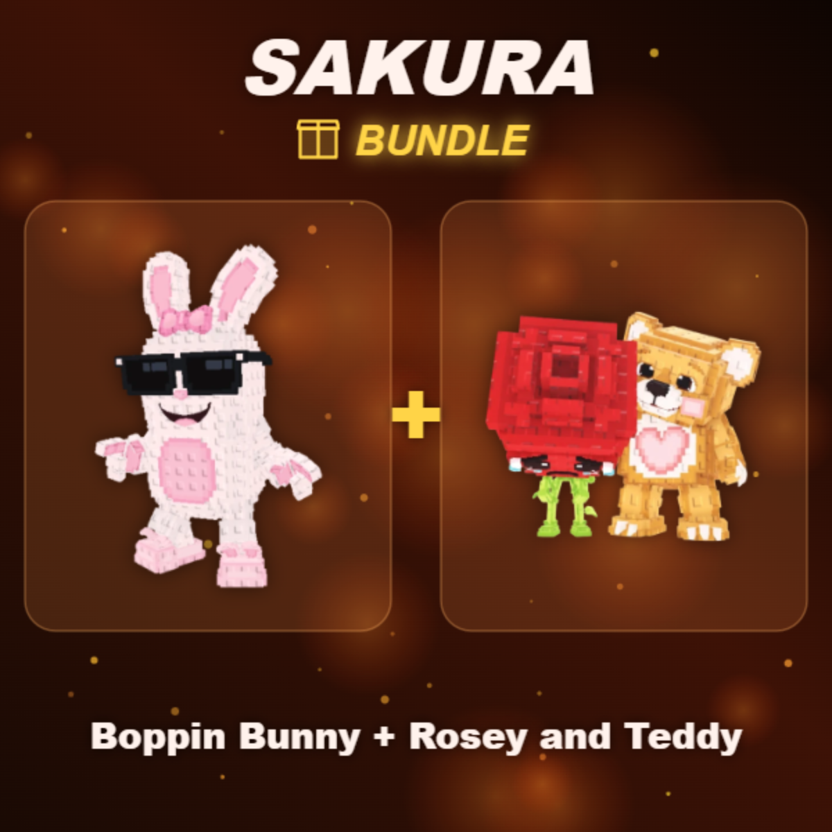 📦 BUNDLE ⭐ Boppin Bunny + Rosey and Teddy ⭐