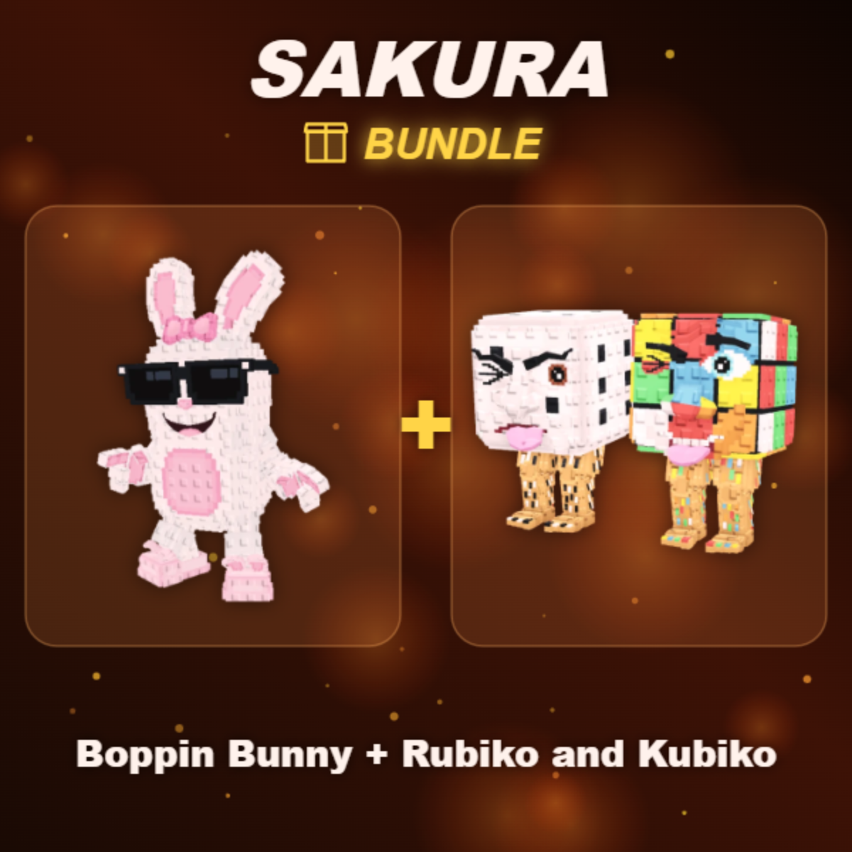 📦 BUNDLE ⭐ Boppin Bunny + Rubiko and Kubiko ⭐