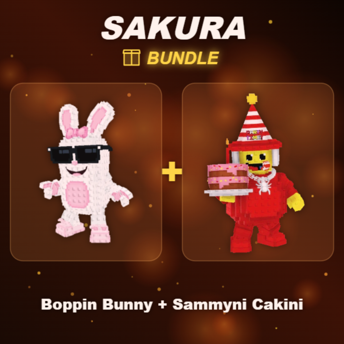 📦 BUNDLE ⭐ Boppin Bunny + Sammyni Cakini ⭐