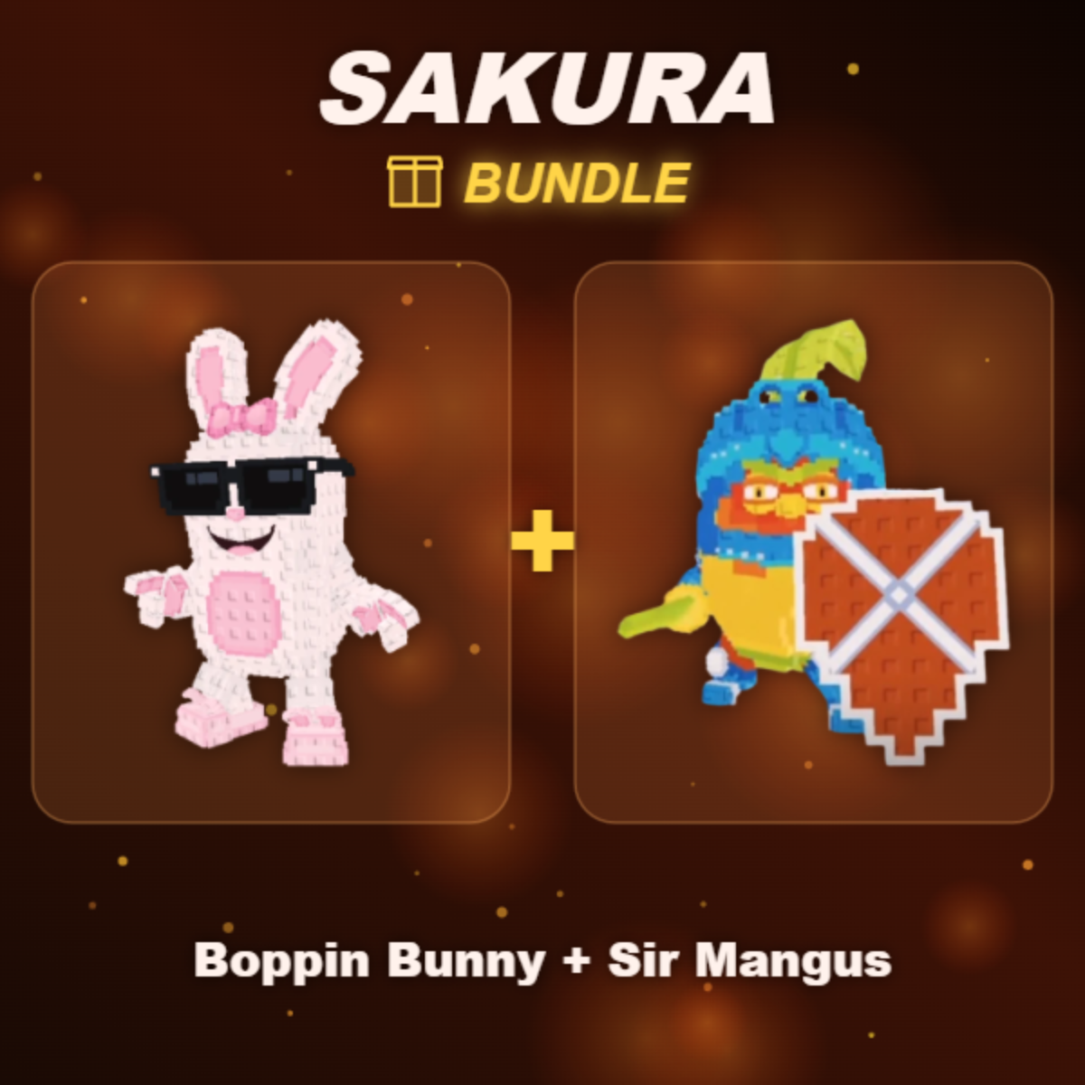 📦 BUNDLE ⭐ Boppin Bunny + Sir Mangus ⭐