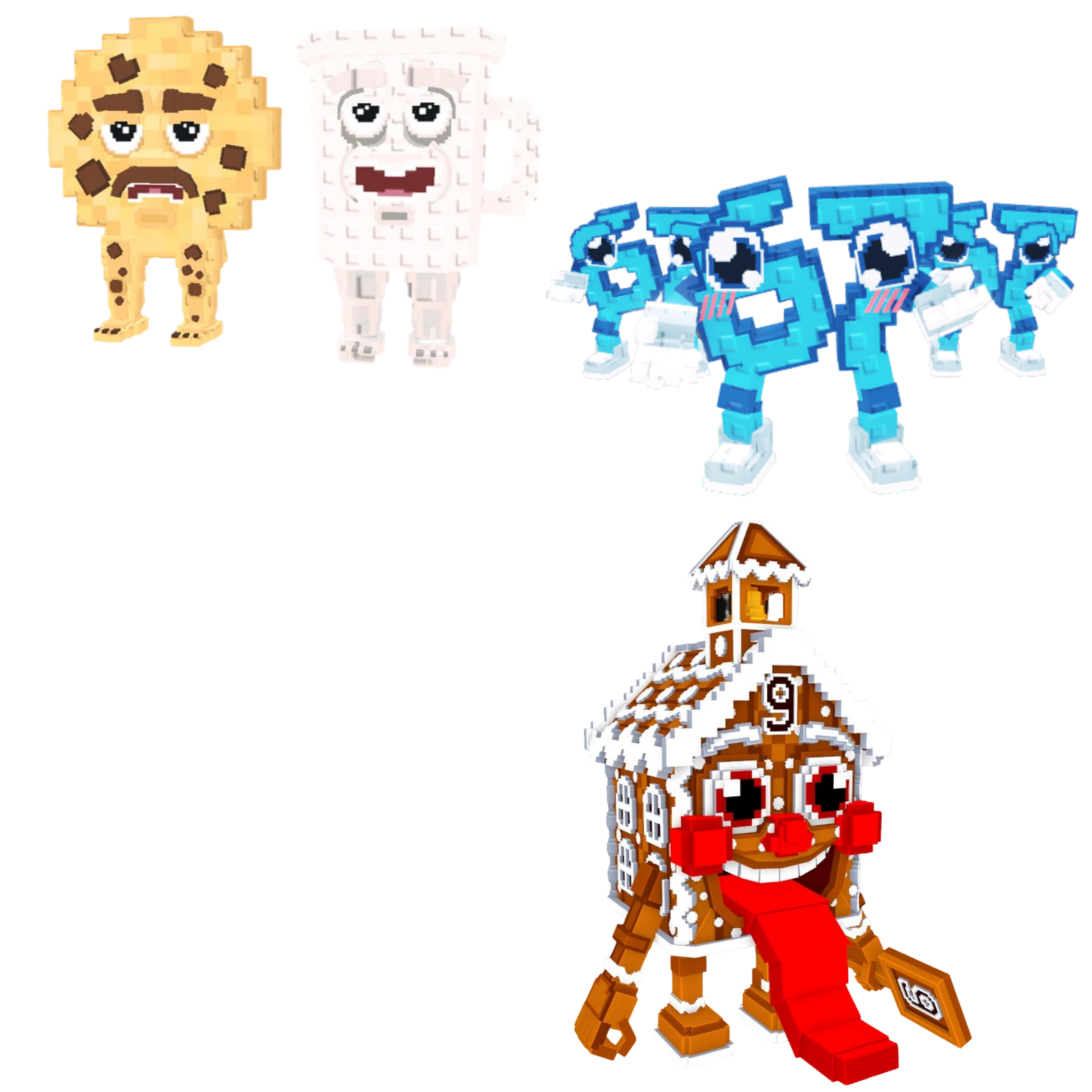 [BUNDLE] - 👑 1x Cooki and Milki 👑 1x La Ginger Sekolah 👑 1x Los 67 (Six Seven)