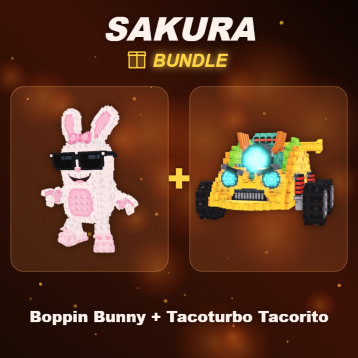 📦 BUNDLE ⭐ Boppin Bunny + Tacoturbo Tacorito ⭐