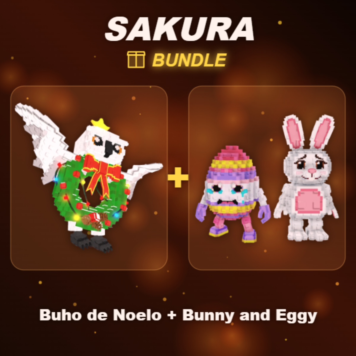 📦 BUNDLE ⭐ Buho de Noelo + Bunny and Eggy ⭐