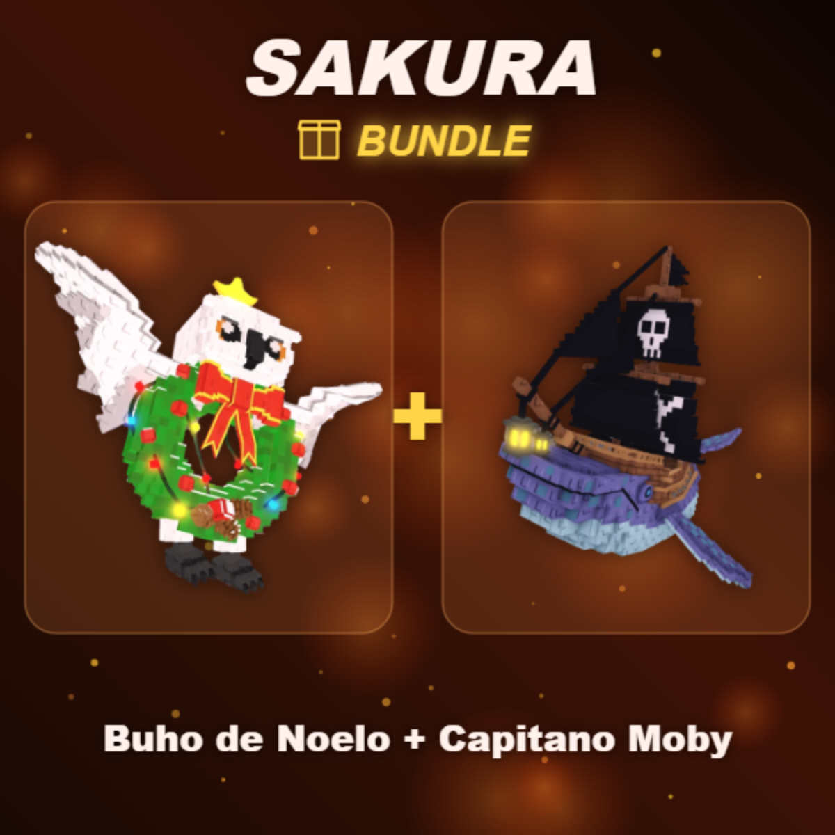 📦 BUNDLE ⭐ Buho de Noelo + Capitano Moby ⭐