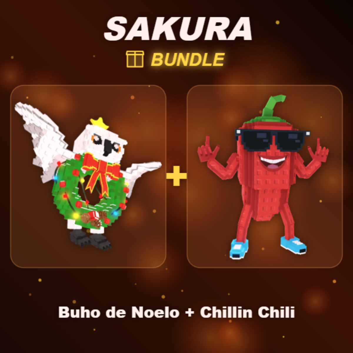 📦 BUNDLE ⭐ Buho de Noelo + Chillin Chili ⭐