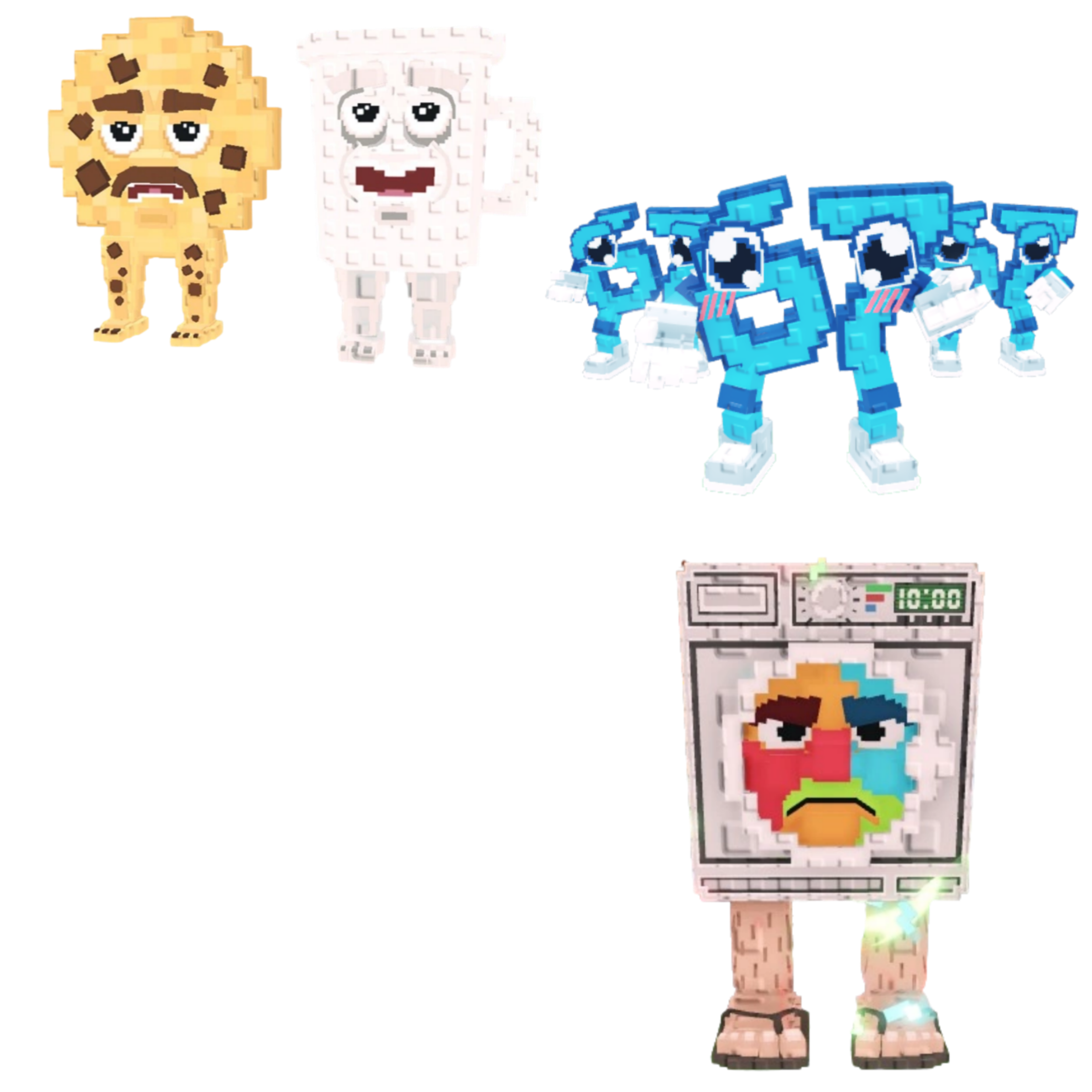 [BUNDLE] - 💎 1x Cooki and Milki 💎 1x Lavadorito Spinito 💎 1x Los 67 (Six Seven)