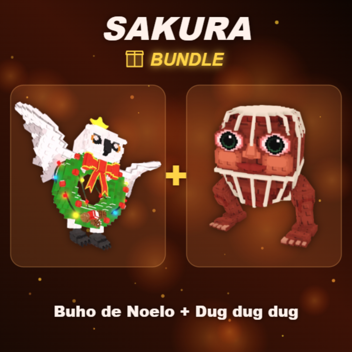 📦 BUNDLE ⭐ Buho de Noelo + Dug dug dug ⭐