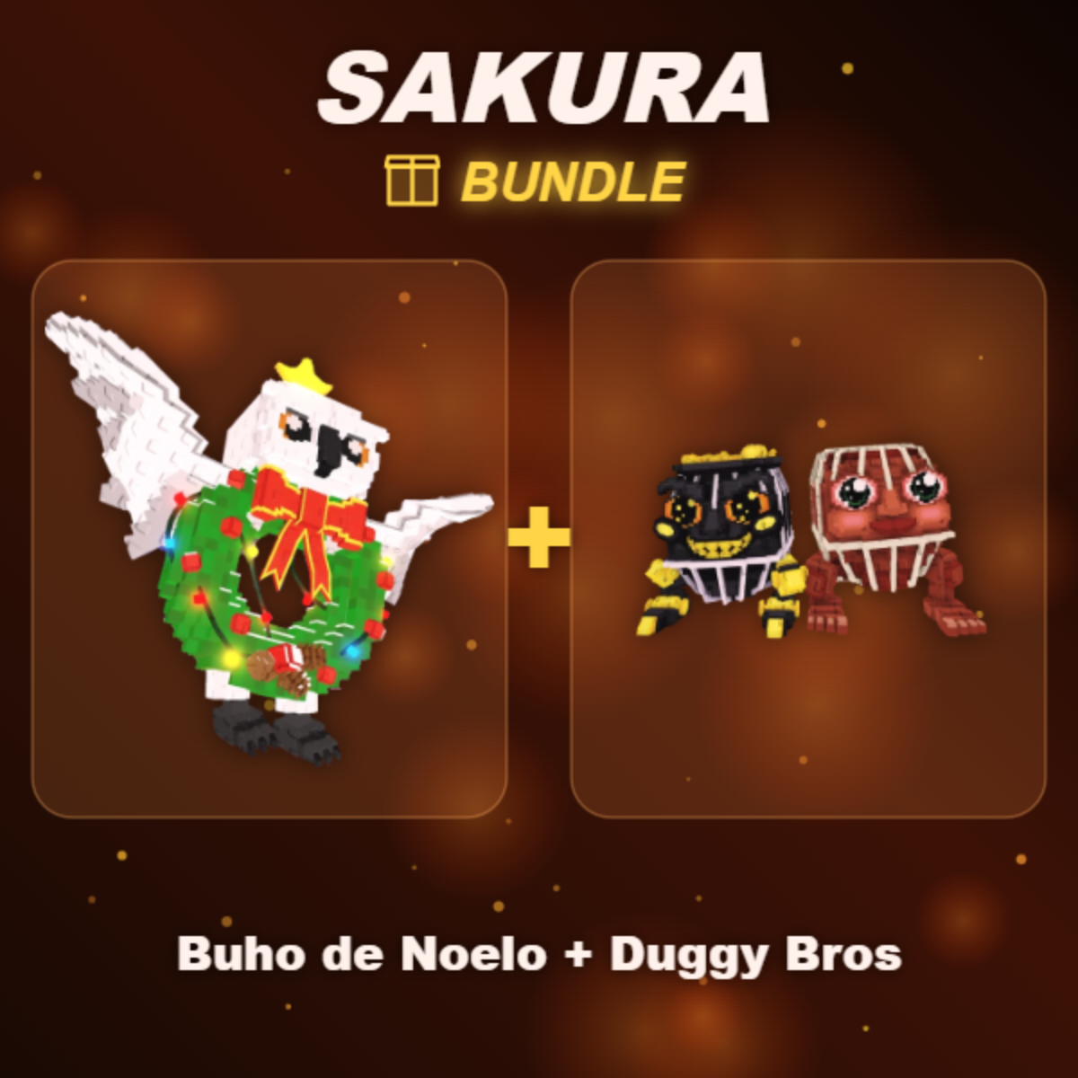 📦 BUNDLE ⭐ Buho de Noelo + Duggy Bros ⭐