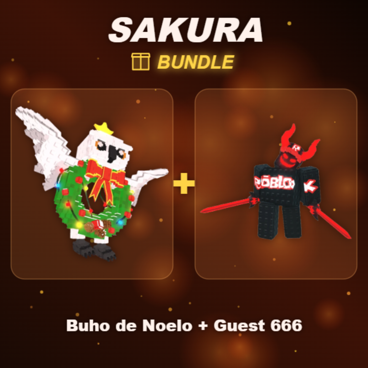 📦 BUNDLE ⭐ Buho de Noelo + Guest 666 ⭐