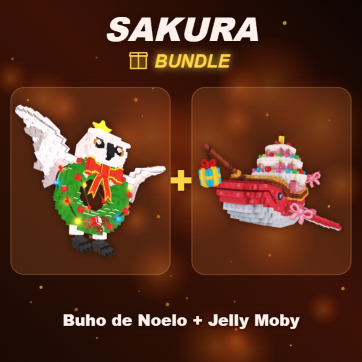 📦 BUNDLE ⭐ Buho de Noelo + Jelly Moby ⭐