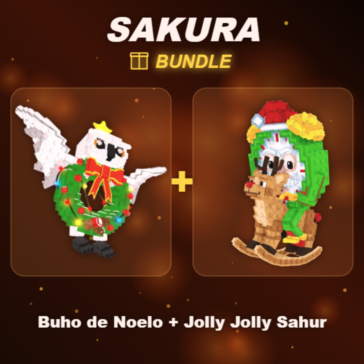 📦 BUNDLE ⭐ Buho de Noelo + Jolly Jolly Sahur ⭐
