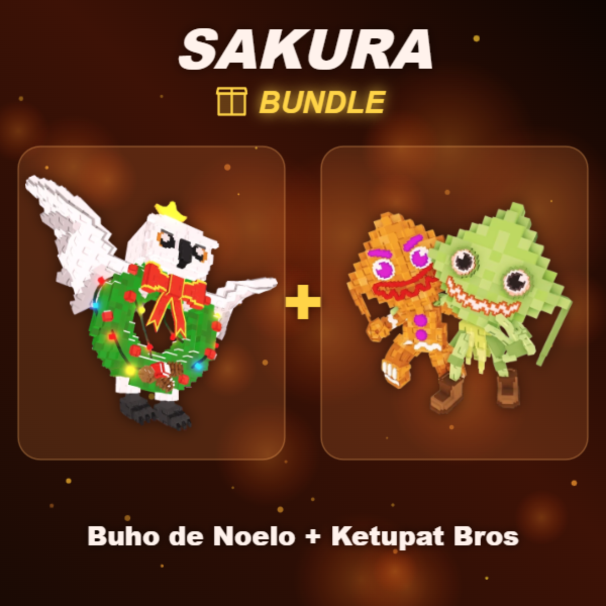📦 BUNDLE ⭐ Buho de Noelo + Ketupat Bros ⭐