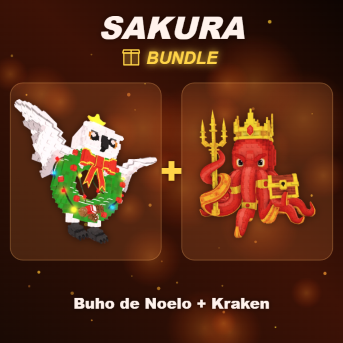 📦 BUNDLE ⭐ Buho de Noelo + Kraken ⭐