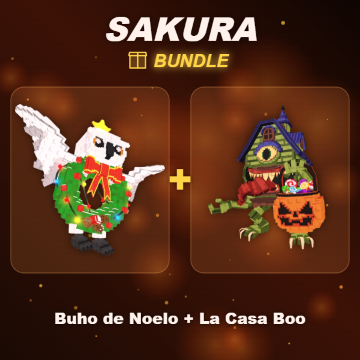 đŠ BUNDLE â Buho de Noelo + La Casa Boo â