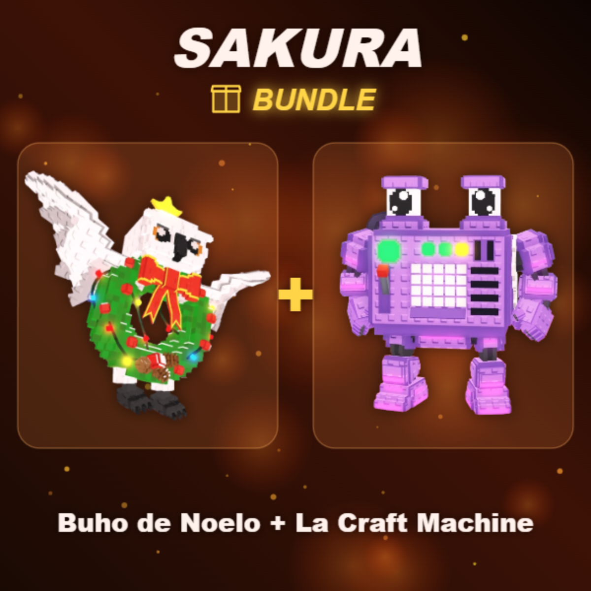 📦 BUNDLE ⭐ Buho de Noelo + La Craft Machine ⭐