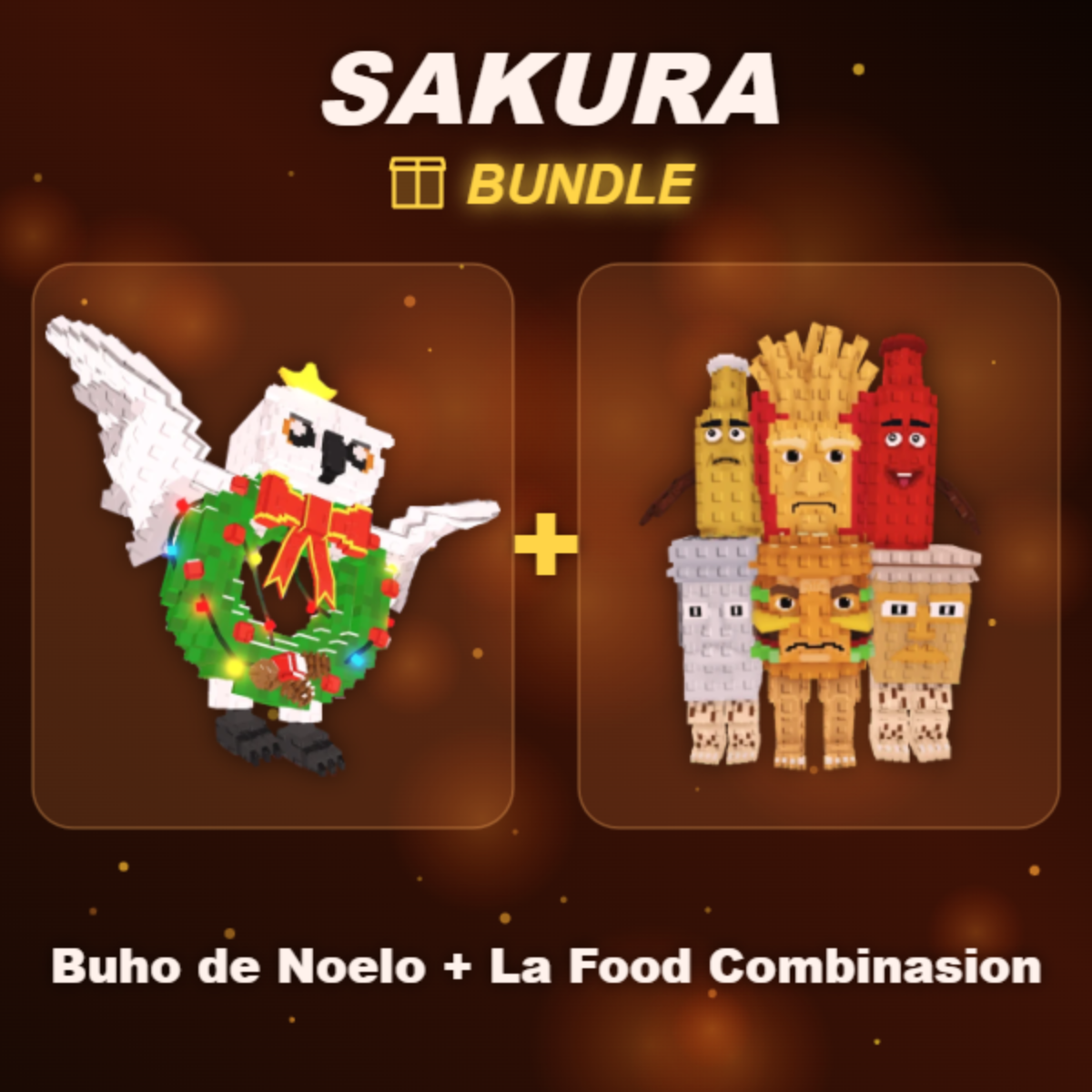 📦 BUNDLE ⭐ Buho de Noelo + La Food Combinasion ⭐