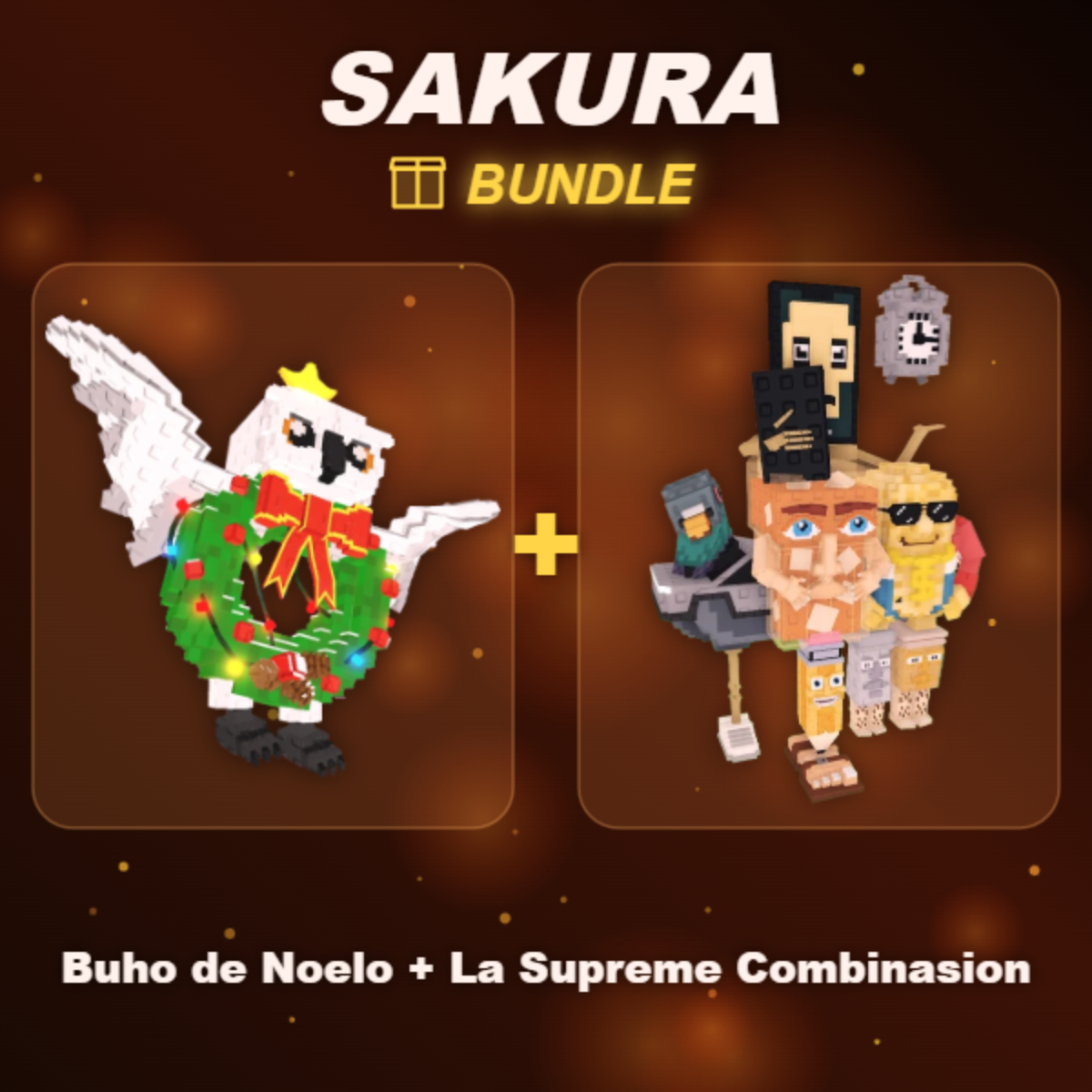đŠ BUNDLE â Buho de Noelo + La Supreme Combinasion â