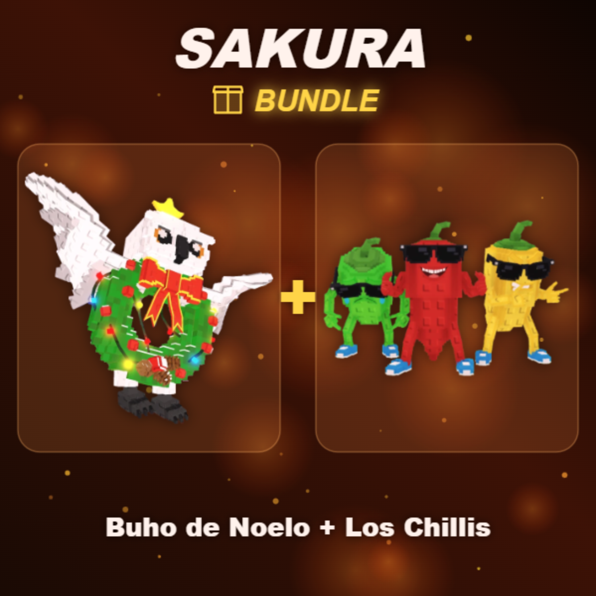 📦 BUNDLE ⭐ Buho de Noelo + Los Chillis ⭐