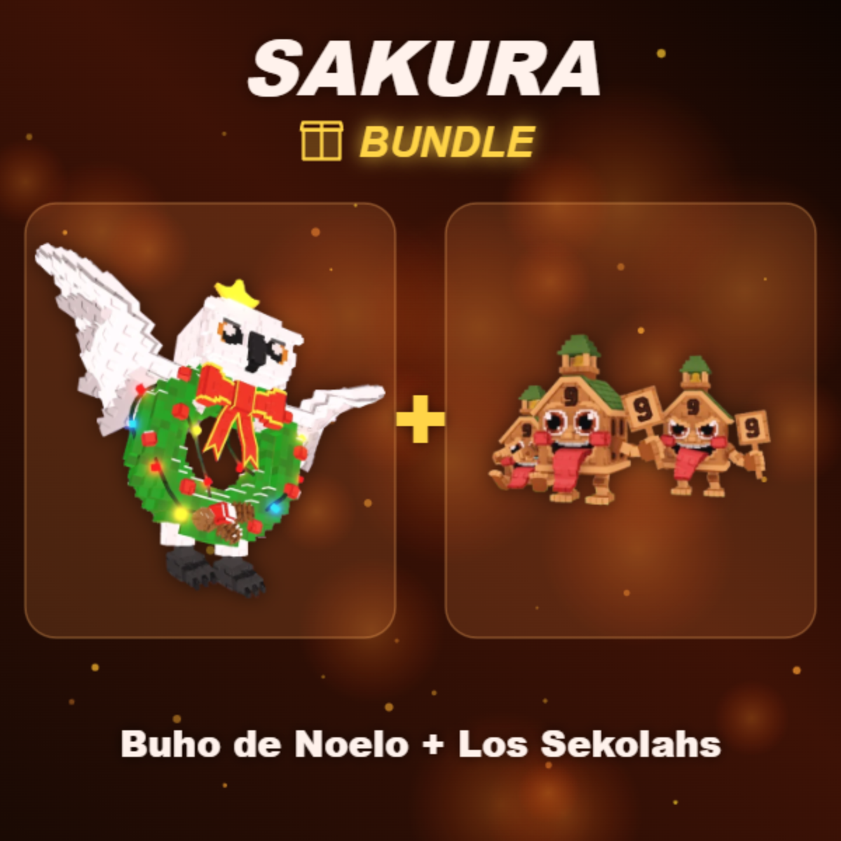 📦 BUNDLE ⭐ Buho de Noelo + Los Sekolahs ⭐