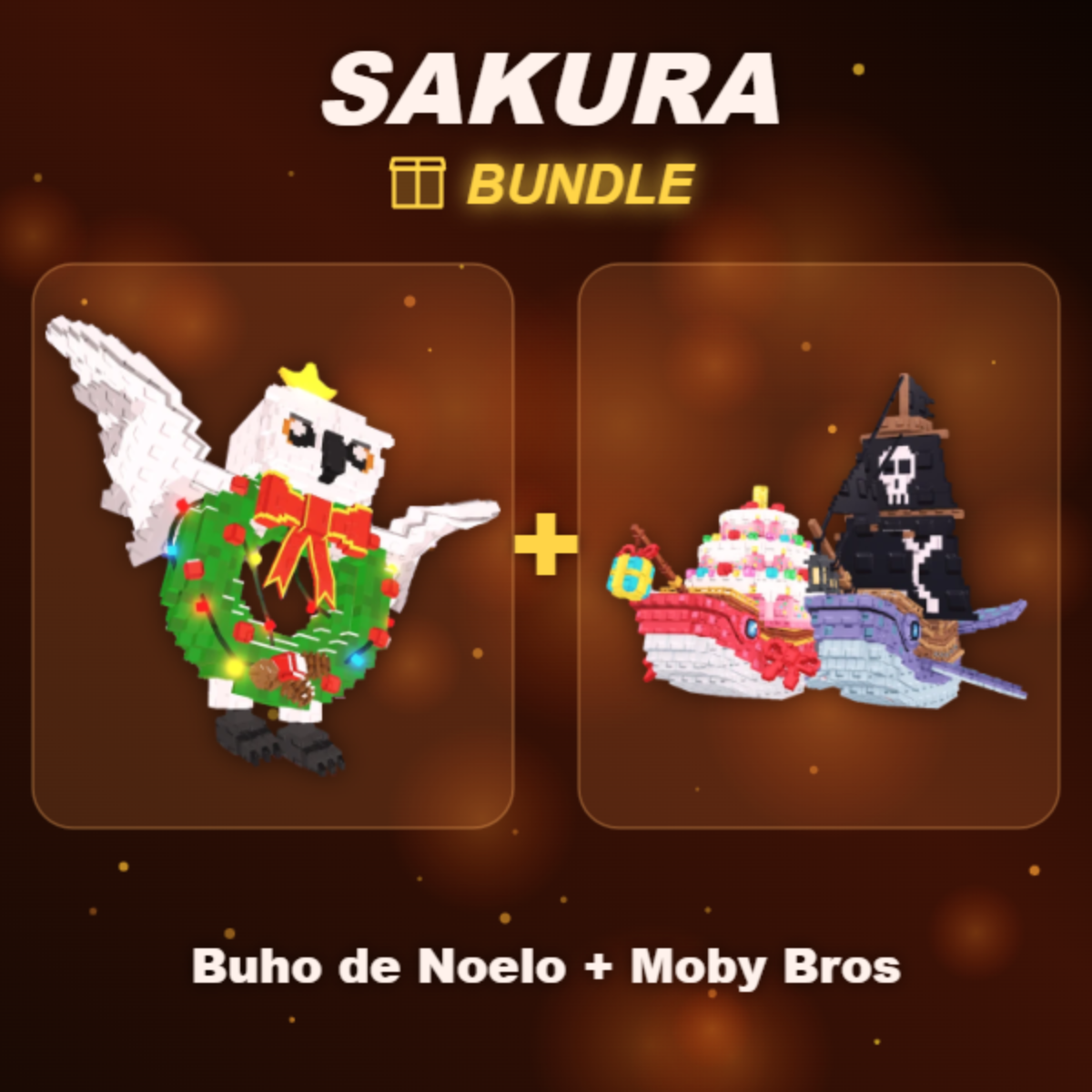 📦 BUNDLE ⭐ Buho de Noelo + Moby Bros ⭐