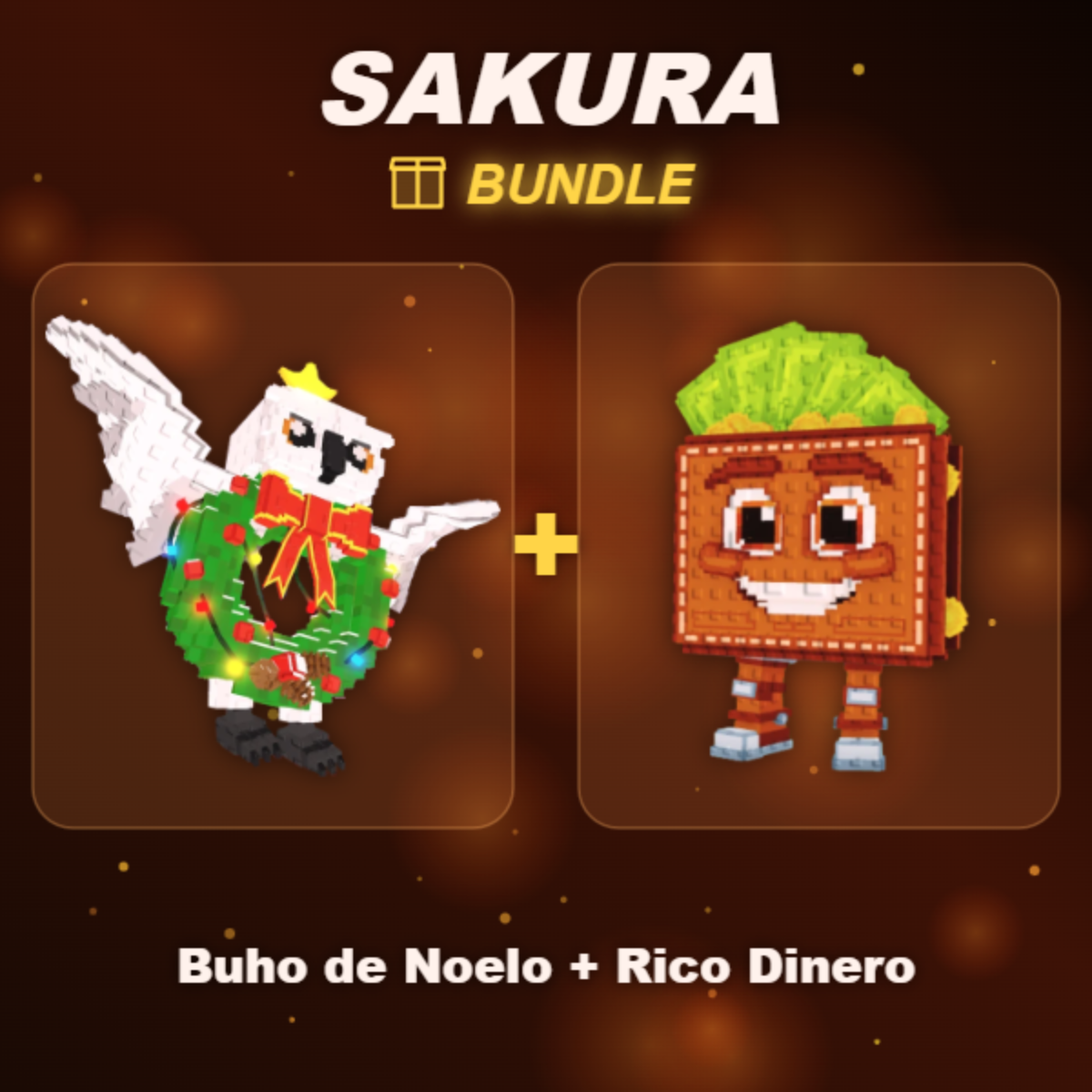 📦 BUNDLE ⭐ Buho de Noelo + Rico Dinero ⭐