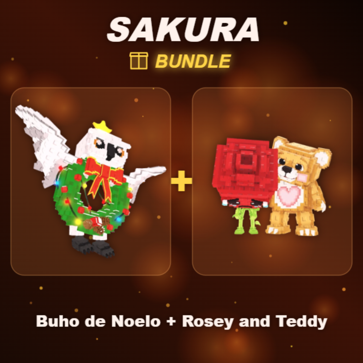 📦 BUNDLE ⭐ Buho de Noelo + Rosey and Teddy ⭐