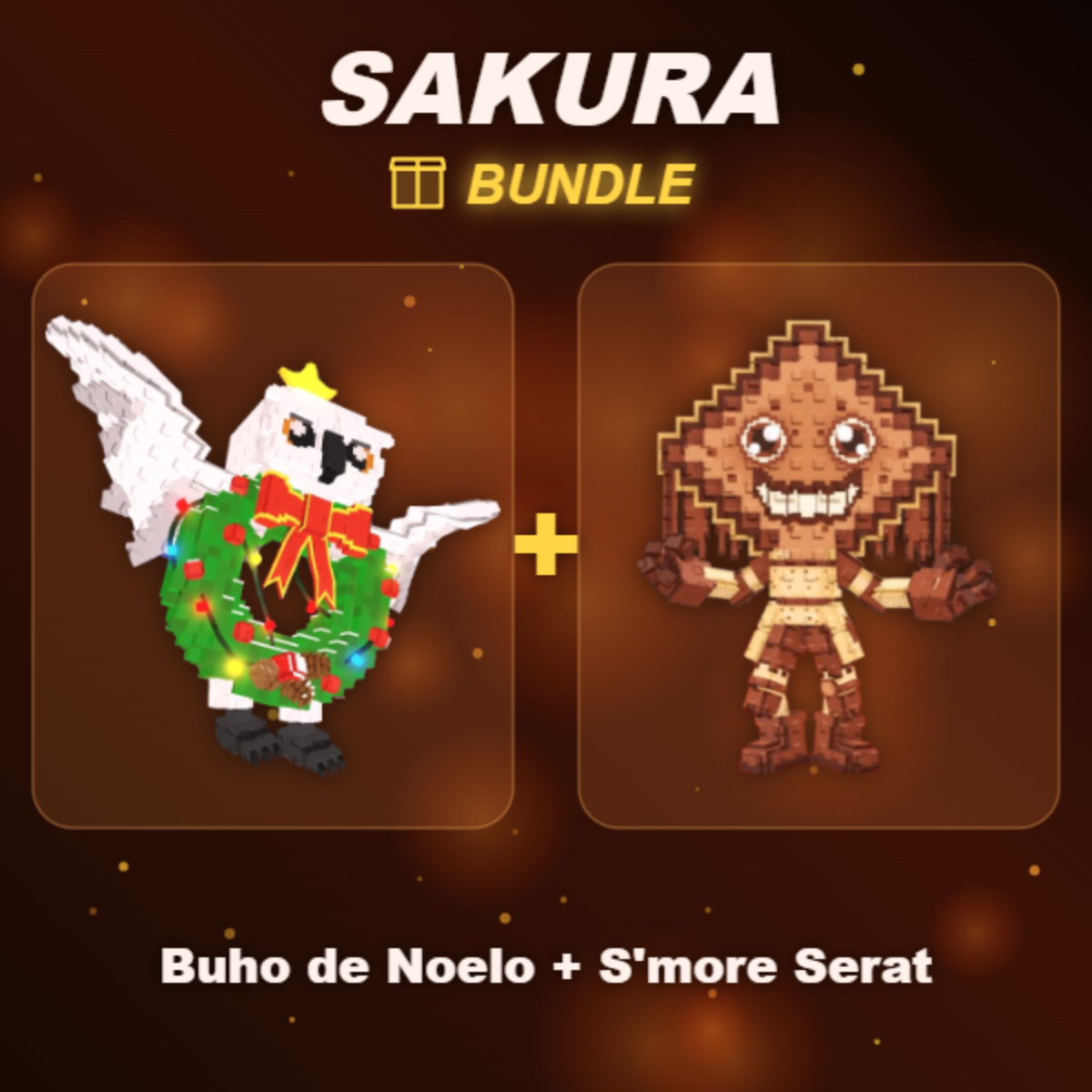 📦 BUNDLE ⭐ Buho de Noelo + S'more Serat ⭐