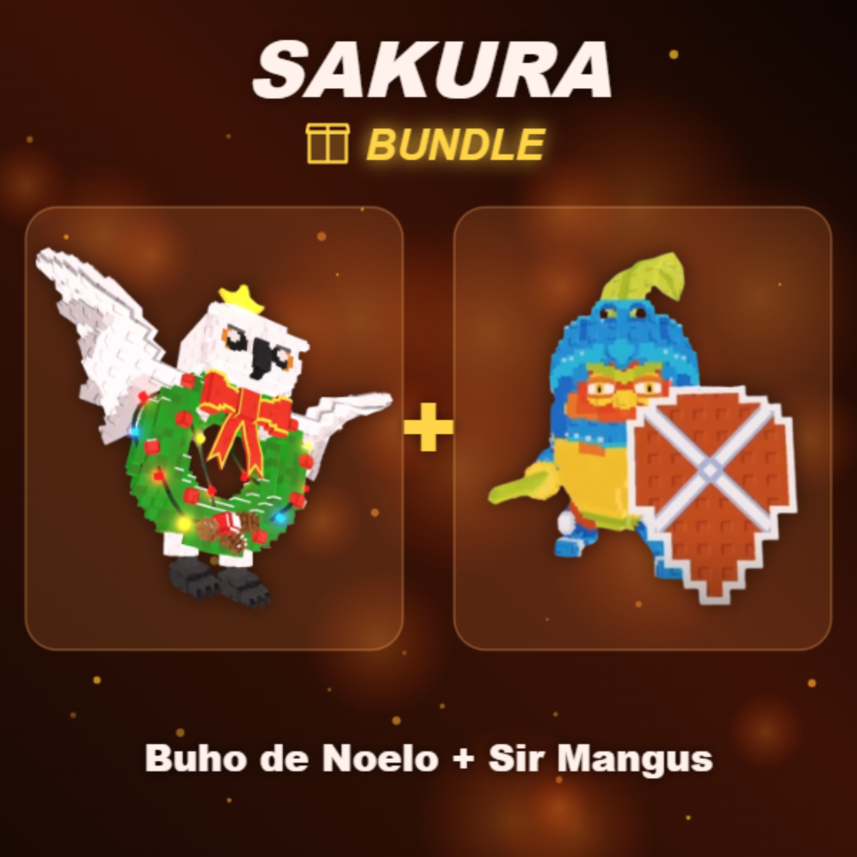 📦 BUNDLE ⭐ Buho de Noelo + Sir Mangus ⭐