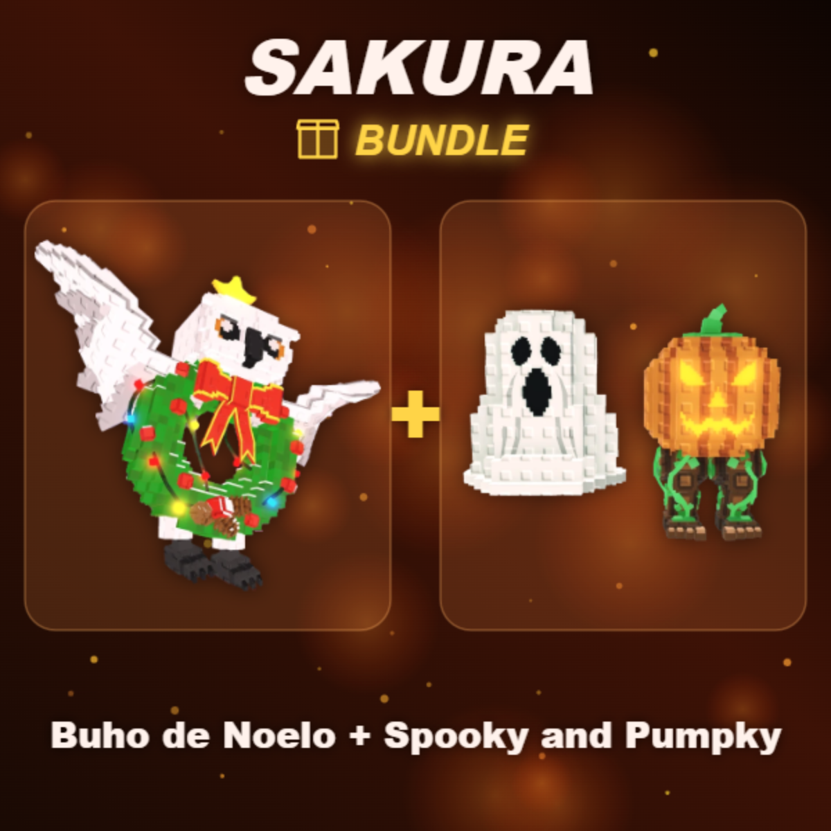 📦 BUNDLE ⭐ Buho de Noelo + Spooky and Pumpky ⭐
