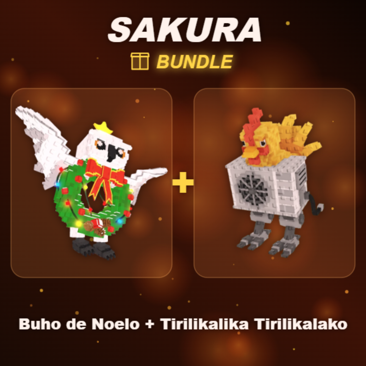 📦 BUNDLE ⭐ Buho de Noelo + Tirilikalika Tirilikalako ⭐