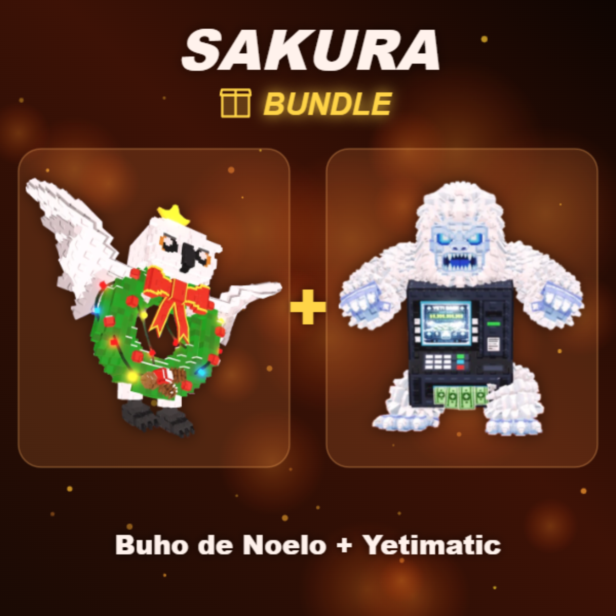 📦 BUNDLE ⭐ Buho de Noelo + Yetimatic ⭐