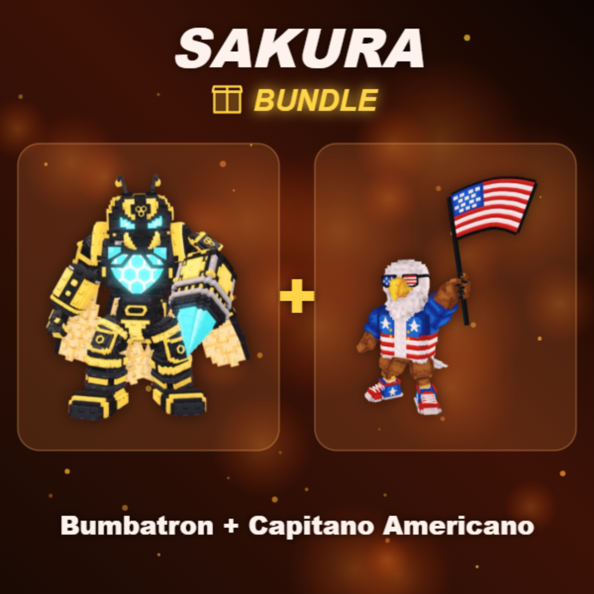 📦 BUNDLE ⭐ Bumbatron + Capitano Americano ⭐