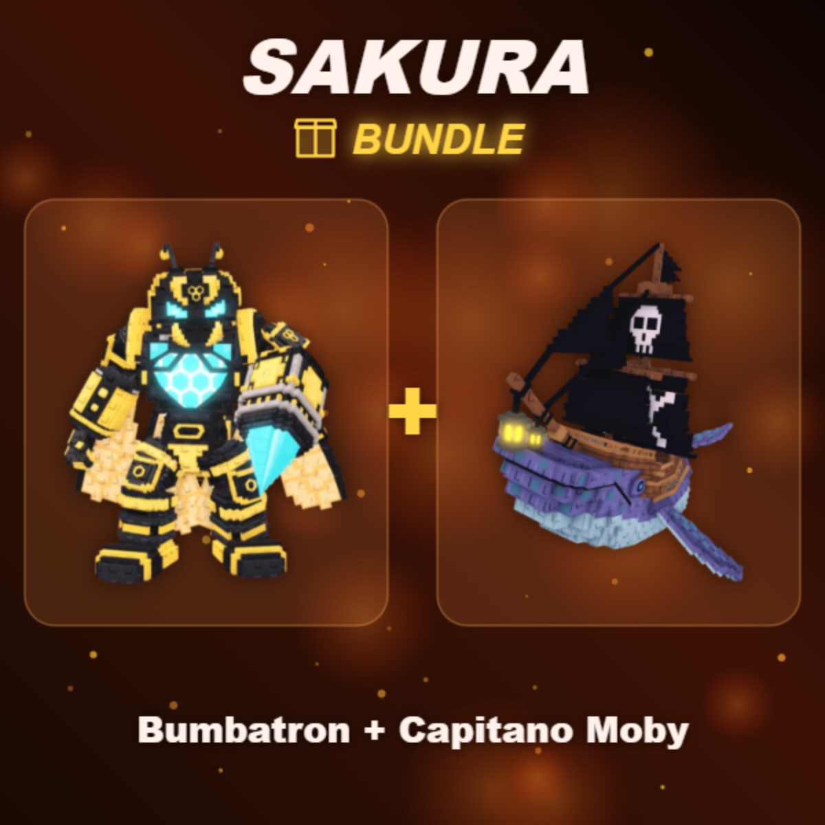 📦 BUNDLE ⭐ Bumbatron + Capitano Moby ⭐