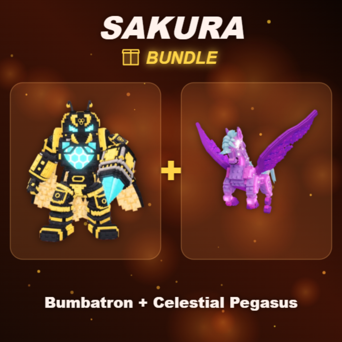 📦 BUNDLE ⭐ Bumbatron + Celestial Pegasus ⭐