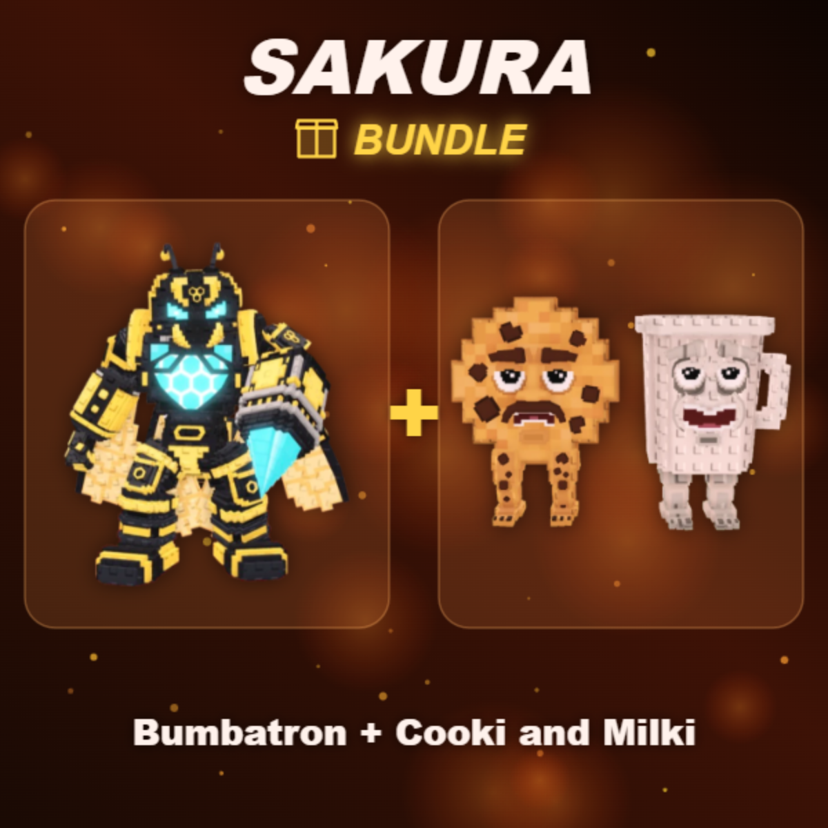 📦 BUNDLE ⭐ Bumbatron + Cooki and Milki ⭐