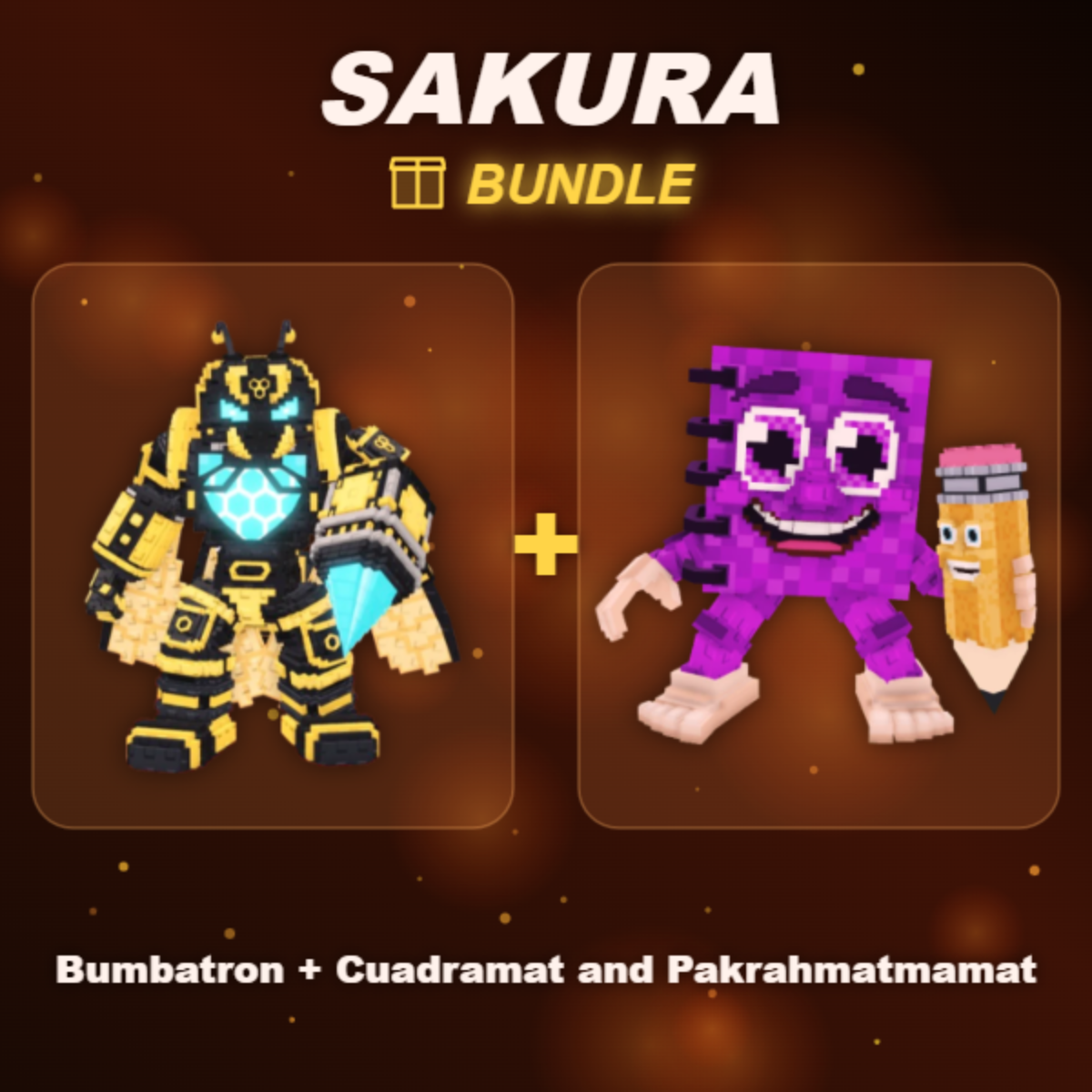📦 BUNDLE ⭐ Bumbatron + Cuadramat and Pakrahmatmamat ⭐