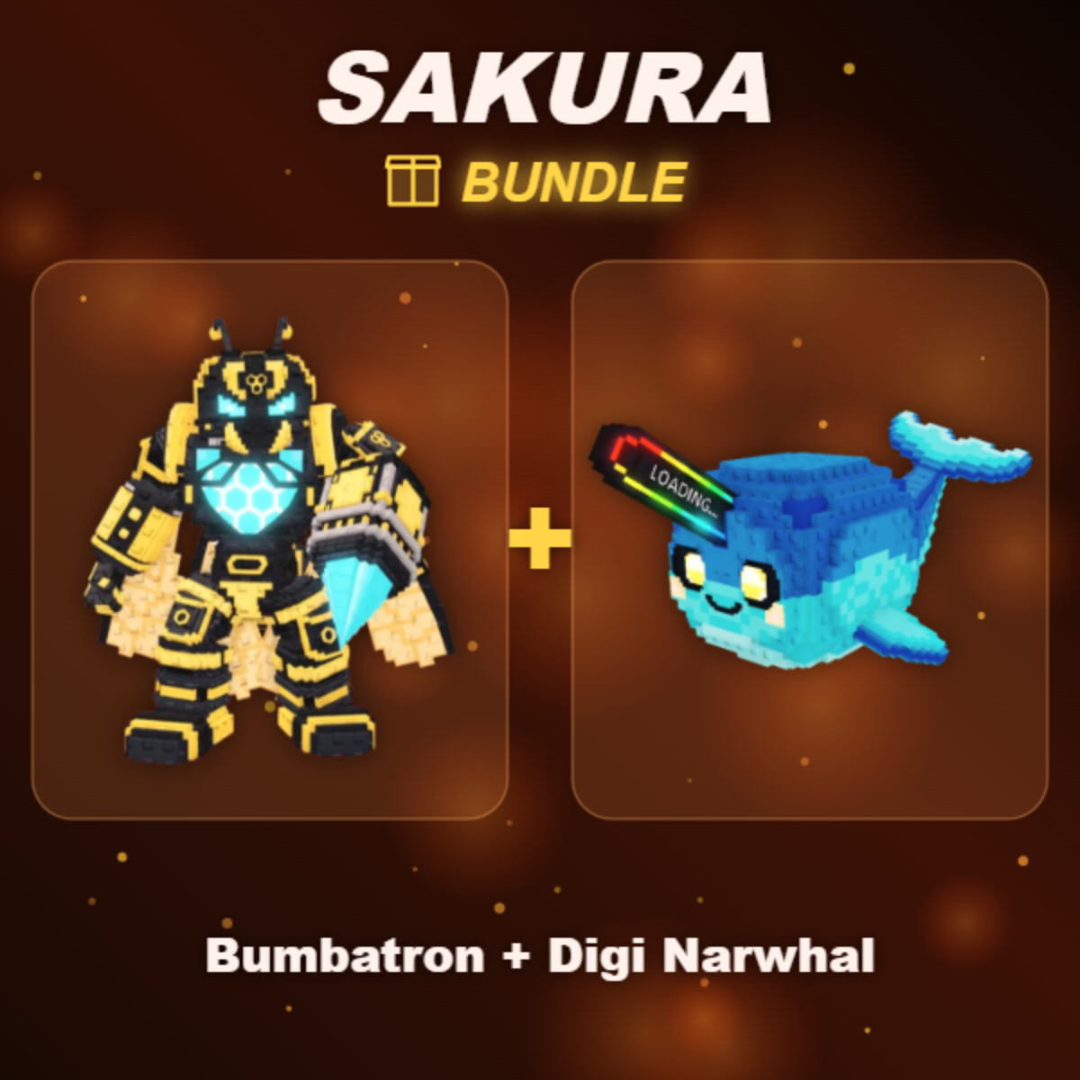 📦 BUNDLE ⭐ Bumbatron + Digi Narwhal ⭐