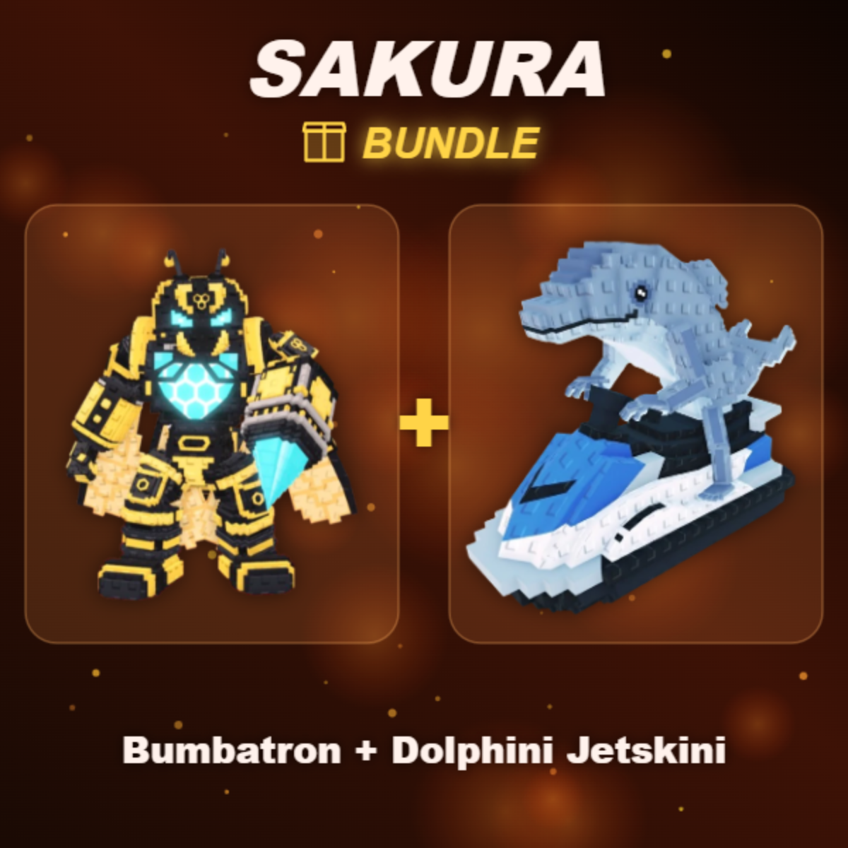 📦 BUNDLE ⭐ Bumbatron + Dolphini Jetskini ⭐