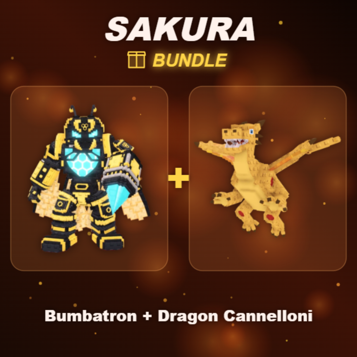 📦 BUNDLE ⭐ Bumbatron + Dragon Cannelloni ⭐