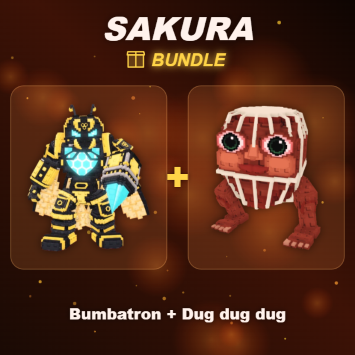 📦 BUNDLE ⭐ Bumbatron + Dug dug dug ⭐
