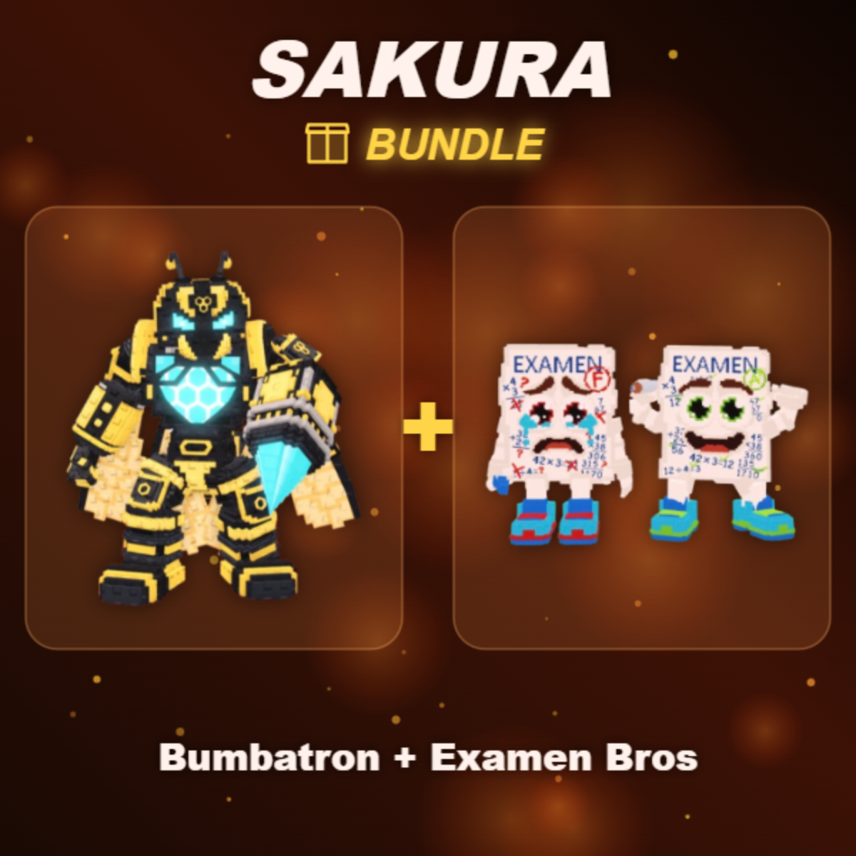 📦 BUNDLE ⭐ Bumbatron + Examen Bros ⭐