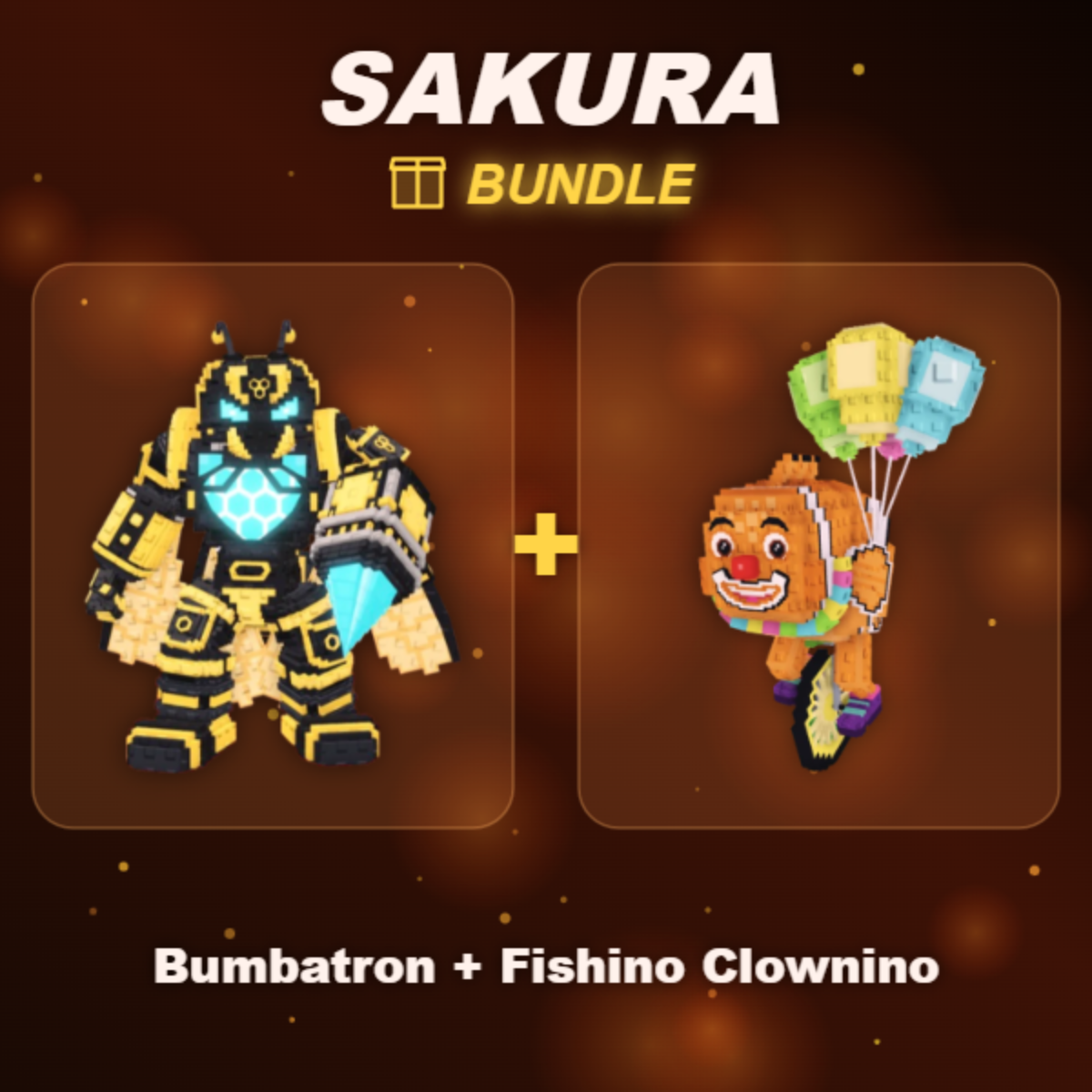 📦 BUNDLE ⭐ Bumbatron + Fishino Clownino ⭐