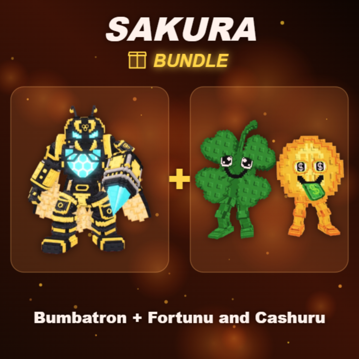 📦 BUNDLE ⭐ Bumbatron + Fortunu and Cashuru ⭐